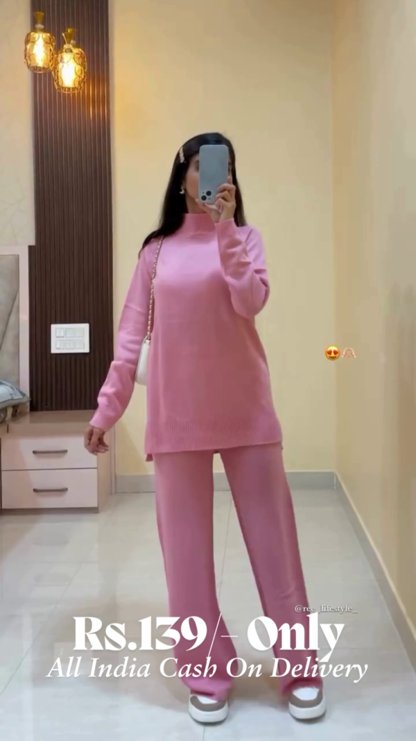 Womens Co-Ords Set| Top & Bottom Set| Bottom Wear| Sport Wear - Image 3