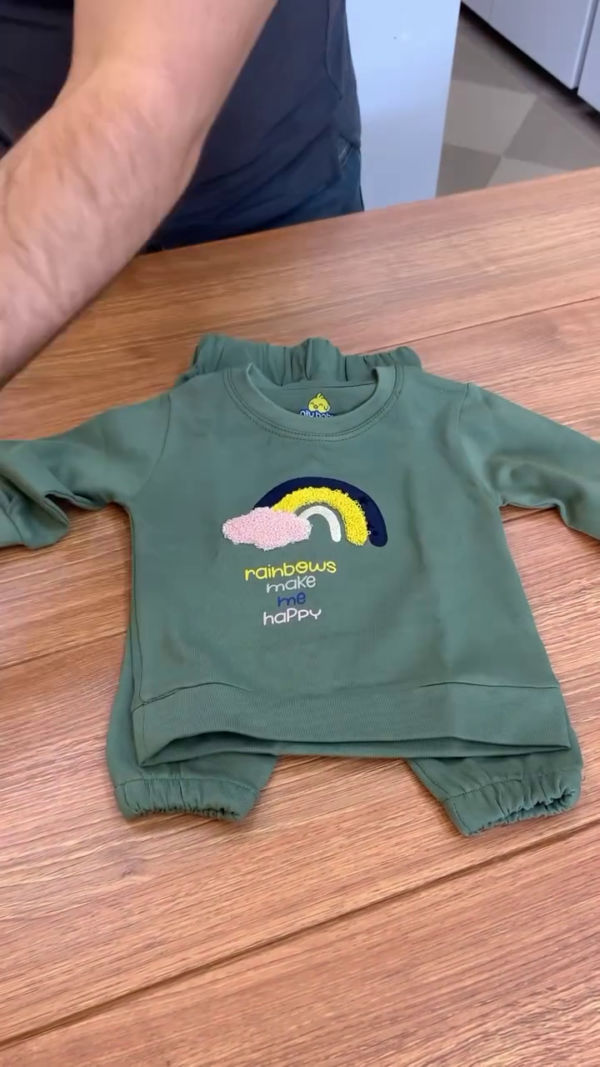Adorable Baby Boy Clothing Set with Soft Shoes and Accessories - Image 5